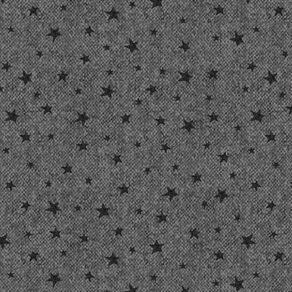 Benartex Traditions - Winter Forest - Wooly Stars, Grey
