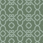 Blank Quilting - Blossom Vine - Design, Green