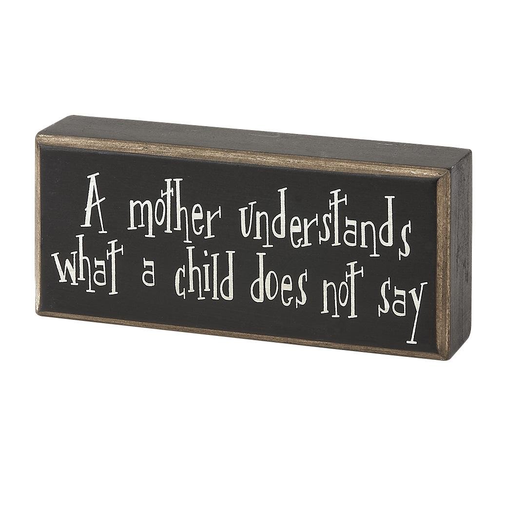 Box Sign - A Mother Understands