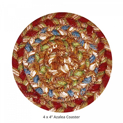 Braided Coaster - Azalea, 4' (Round)