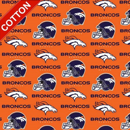 Fabric Traditions - NFL - Denver Broncos, Orange