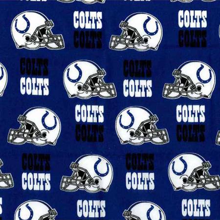 Fabric Traditions - NFL - Indianapolis Colts, Blue