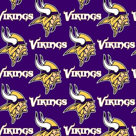 Fabric Traditions - NFL - Minnesota Vikings, Purple