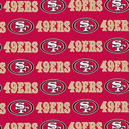 Fabric Traditions - NFL - San Francisco 49ers, Red