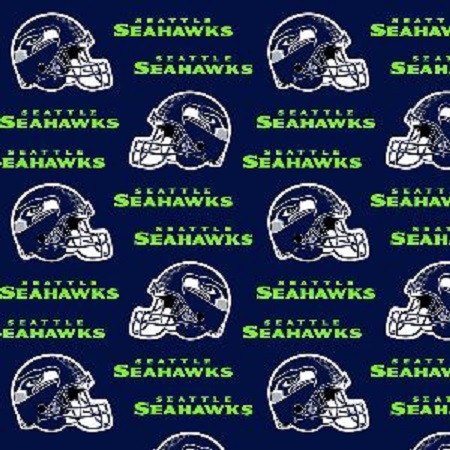 Fabric Traditions - NFL - Seattle Seahawks, Navy