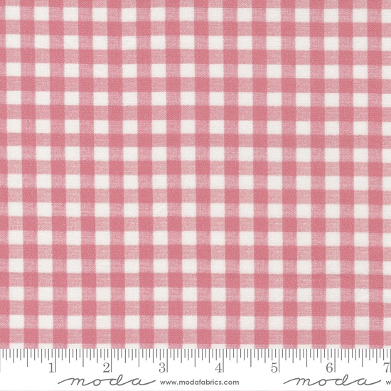 Moda - Leather & Lace and Amazing Grace - Gingham, Pink