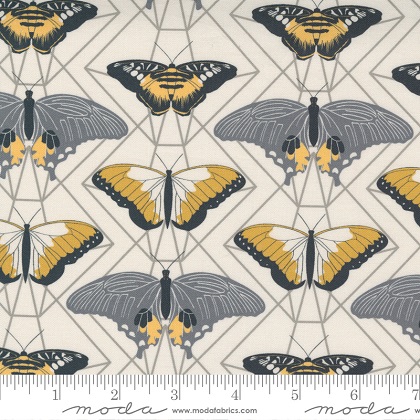 Moda - Through The Woods - Butterfly Prisms, Ivory