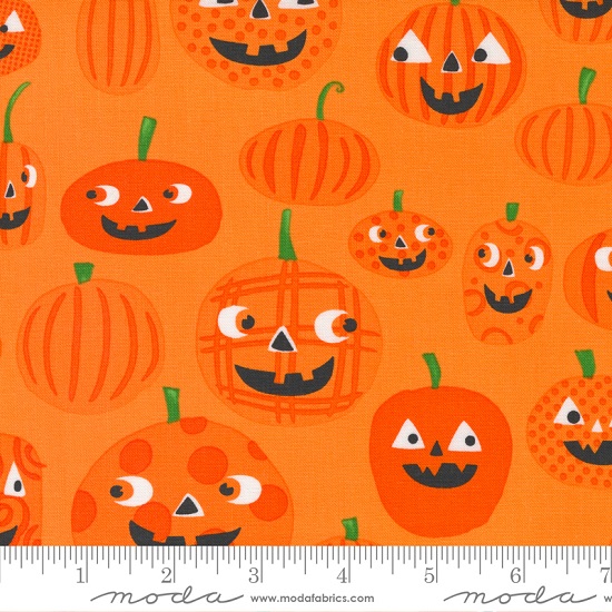 Moda - Too Cute To Spook - Jack-O-Lanterns, Orange