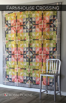 Moda Fabric Pattern - Farmhouse Crossing - From Robin Pickens