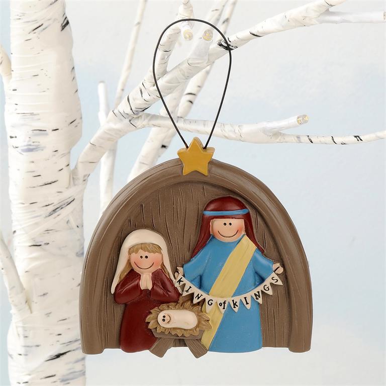 Ornament - King Of Kings Nativity