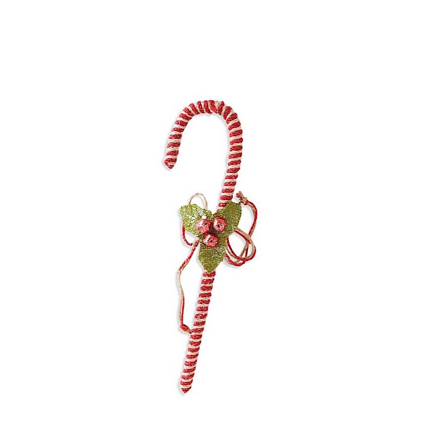 Ornament - Red Striped Candy Cane