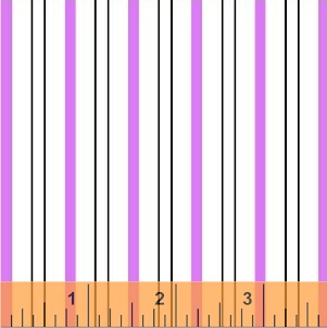 Windham - Citrus - Two Color Stripe, Purple