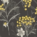 Windham - Marguerite II - Yellow Wispy Sprigs, Grey