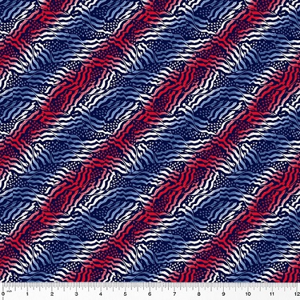 Windham Fabrics - Americana - Our Flag Ombre, Multi