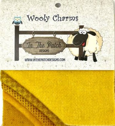 Wooly Charms - Honey - 5' Squares