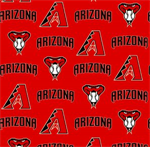 Fabric Traditions - MLB - Arizona Diamondbacks, Red