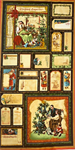 Wilmington Prints - Christmas Emporium - 24^ Santa Panel, Multi
