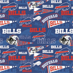 Fabric Traditions - NFL - 44^ Buffalo Bills - Retro, Blue