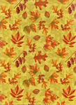 Wilmington Prints - Harvest Abundance - Tossed Leaves, Green