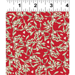 Clothworks - Holidays Remembered - Mistletoe, Red