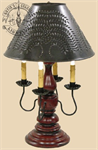 LAMP - LIBERTY 4 ARM BARN RED (Shade not Included)
