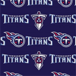 Fabric Traditions - NFL - Tennessee Titans, Navy