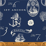 Windham - Hidden Cove - Nautical Emblems, Navy