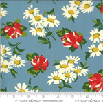 Moda - Its Elementary - Floral, Blue