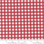 Moda - Leather & Lace and Amazing Grace - Gingham, Red