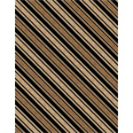 Wilmington Prints - Sew Curious - Diagonal Stripe, Black/Tan