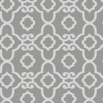 Blank Quilting - Blossom Vine - Design, Gray
