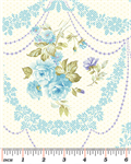 Benartex - Christine - Floral, Blue