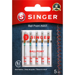 Singer - Universal Ball Point Needles - 4 pk, Assorted Sizes