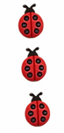 Buttons - Buttons Galore - Spring Fling Lady Bugs