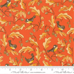 Moda - Forest Frolic - Chickadees & Acorns, Orange