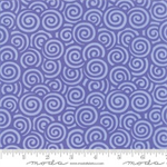 Moda - Flower Sacks - Swirls, Purple