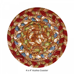Braided Coaster - Azalea, 4^ (Round)