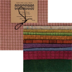 Primitive Gatherings #1 Wool - 10 - 5^ Squares - Pastel Texture