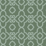 Blank Quilting - Blossom Vine - Design, Green