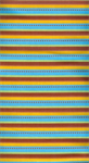 David Textiles - Lion Safari - Vertical Stripe, Blue/Gold