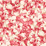 Wilmington Prints - Bed of Roses - Scattered Rose Petels, Pink