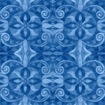 Blank Quilting - 108^ Baroque, Blue