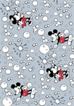 Springs Creative - Mickey & Minnie - Bubbles, Lt Blue/Gray
