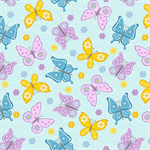 Studio E - Happy Spring - Tossed Butterflies, Multi