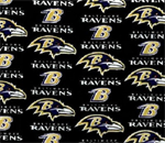 Fabric Traditions - NFL - Baltimore Ravens, Black