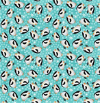 Clothworks - Snowville - Penguins, Aqua