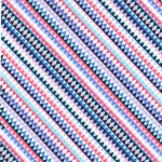 Michael Miller - Bias Tile - Multi Stripes, Pink