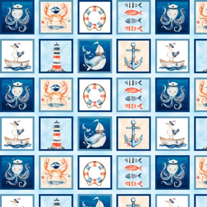 3 Wishes - Ahoy Mate - Ahoy Mate Patch, Multi