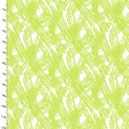 3 Wishes - Dump, Dig & Rumble Flannel - Truck Tracks, Lime