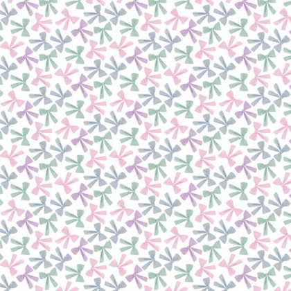3 Wishes - Enchanting Flannel - Bow-Tiful Wishes, White